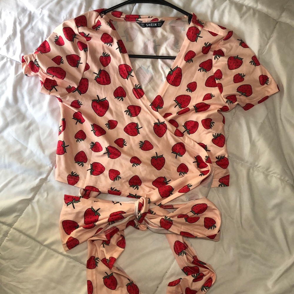 Wrap Tie Front Top